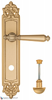 Дверная ручка на планке Fratelli Cattini "MARANI" WC-2 PL96-BS матовая латунь
