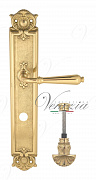 Дверная ручка Venezia "CLASSIC" WC-4 на планке PL97 полированная латунь