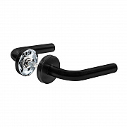 Ручка Fuaro (Фуаро) раздельная R.DSS201-0201/19 (DSS-0201/19) INOX 201 BL-24 черный