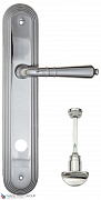 Дверная ручка на планке Fratelli Cattini "TOSCANA" WC-2 PL288-CR полированный хром