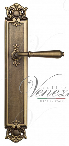Дверная ручка Venezia "CLASSIC" на планке PL97 матовая бронза