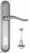 Дверная ручка на планке Fratelli Cattini "LAVERA" WC-2 PL288-CR полированный хром