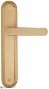 Дверная ручка на планке Fratelli Cattini "PIPPA" PL288-BS матовая латунь