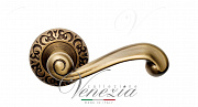 Дверная ручка Venezia "CARNEVALE" D4 матовая бронза