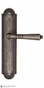 Дверная ручка на планке Fratelli Cattini "TOSCANA" PL248-IA античное серебро