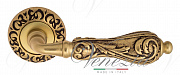 Дверная ручка Venezia "MONTE CRISTO" D4 французское золото + коричневый