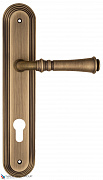 Дверная ручка на планке Fratelli Cattini "GRACIA" CYL PL288-BY матовая бронза