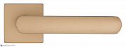 Дверная ручка на квадратном основании Fratelli Cattini "NEVADA" 8-KD золото крайола