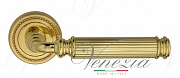 Дверная ручка Venezia "MOSCA" D3 полированная латунь