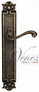Дверная ручка Venezia "VIVALDI" на планке PL97 античная бронза
