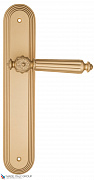 Дверная ручка на планке Fratelli Cattini "TORCELLO" PL288-BS матовая латунь