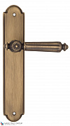 Дверная ручка на планке Fratelli Cattini "TORCELLO" PL257-BY матовая бронза