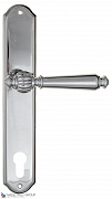 Дверная ручка на планке Fratelli Cattini "MARANI" CYL PL02-CR полированный хром