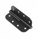 СТАНДАРТ 100х70х2,5 1BB-R (R14) BL матовый черный правая Петля дверная 1 шт (100,20)