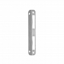 Запорная планка KFV WSS 1-N/48-A серебристая для деревянных дверей с фальцем