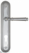 Дверная ручка на планке Fratelli Cattini "FARFALLA" CYL PL288-CR полированный хром