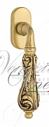 Ручка оконная Venezia "MONTE CRISTO" FW французское золото + коричневый