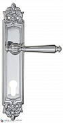 Дверная ручка на планке Fratelli Cattini "MARANI" CYL PL96-CR полированный хром