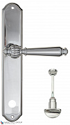 Дверная ручка на планке Fratelli Cattini "MARANI" WC-2 PL02-CR полированный хром