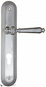 Дверная ручка на планке Fratelli Cattini "MARANI" CYL PL288-CR полированный хром