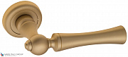 Дверная ручка на круглом основании Fratelli Cattini "FOGGIA" D1-BS матовая латунь