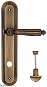 Дверная ручка на планке Fratelli Cattini "TORCELLO" WC-2 PL288-BY матовая бронза