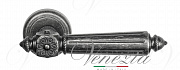 Дверная ручка Venezia "CASTELLO" D1 античное серебро