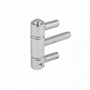 Петля CEMOM DL EBP 705-0/22AX45AX22A 8005(в сборе) оцинкованная для стальных дверей, противосъемная  с регулировочными шайбами