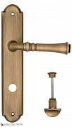 Дверная ручка на планке Fratelli Cattini "GRACIA" WC-2 PL257-BY матовая бронза