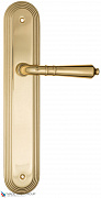 Дверная ручка на планке Fratelli Cattini "TOSCANA" PL288-OLV полированная латунь