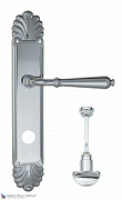 Дверная ручка Venezia "CLASSIC" WC-2 на планке PL87 полированный хром