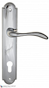 Дверная ручка на планке Fratelli Cattini "LUCCIA" CYL PL257-CR полированный хром