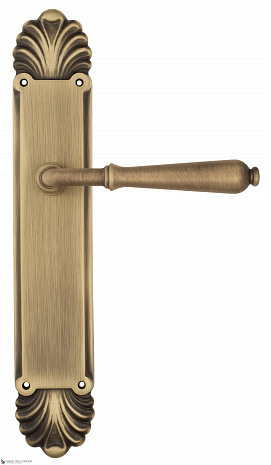 Дверная ручка Venezia "CLASSIC" на планке PL87 матовая бронза
