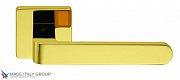 Дверная ручка на квадратном основании COLOMBO Fedra AC11RSB-OL полированная латунь