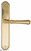 Дверная ручка на планке Fratelli Cattini "GRACIA" PL02-OLV полированная латунь