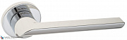 Дверная ручка на круглом основании Fratelli Cattini "WOO" 7FS-CR полированный хром