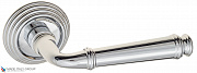 Дверная ручка на круглом основании Fratelli Cattini "FARFALLA" D8-CR полированный хром