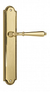 Дверная ручка Venezia "CLASSIC" на планке PL98 полированная латунь