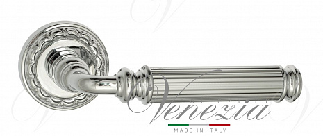 Дверная ручка Venezia "MOSCA" D2 полированный хром