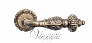 Дверная ручка Venezia "LUCRECIA" D3 матовая бронза