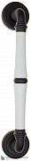 Ручка скоба Fratelli Cattini "GRACIA CERAMICA BIANCO" 300мм (250мм) D1-NM матовый черный
