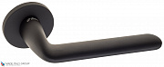 Дверная ручка на круглом основании Fratelli Cattini "FEO" 7FS-NM матовый черный