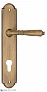 Дверная ручка на планке Fratelli Cattini "TOSCANA" CYL PL257-BY матовая бронза