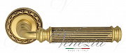 Дверная ручка Venezia "MOSCA" D2 французское золото + коричневый