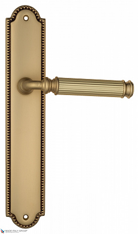 Дверная ручка Venezia "MOSCA" на планке PL98 французское золото