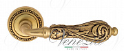 Дверная ручка Venezia "MONTE CRISTO" D3 французское золото + коричневый