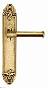 Дверная ручка Venezia "IMPERO" на планке PL90 французcкое золото + коричневый