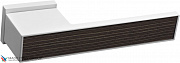 Дверная ручка на прямоугольном основании Fratelli Cattini "COSMO NATURA TERRA" 6-BI матовый белый