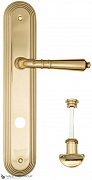Дверная ручка на планке Fratelli Cattini "TOSCANA" WC-2 PL288-OLV полированная латунь