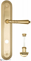 Дверная ручка на планке Fratelli Cattini "TOSCANA" WC-2 PL288-OLV полированная латунь